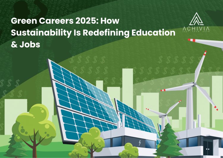 Green Careers 2025: How Sustainability Is Redefining Education & Jobs